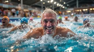 découvrez l'histoire émouvante d'un nageur de 65 ans, qui partage un moment inoubliable et riche en émotions avec les jeunes nageurs de marmande, lors de son retour épique à la piscine.