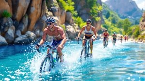 jeanne lehair se distingue dans le triathlon en obtenant une solide 6ème place à lanzarote, affirmant ainsi son statut de concurrente majeure.