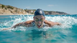 léa houart de la rochelle fait son grand retour en compétition de triathlon en espagne, prête à relever de nouveaux défis et à montrer son talent sur le circuit international.