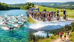 angers triathlon rassemble plus de 1 500 participants en seulement deux jours au lac de maine, un événement sportif majeur dans la région.