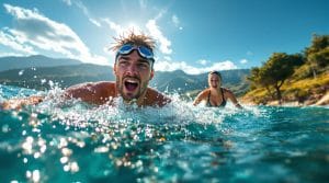 découvrez la victoire éclatante d'émilien jégou, fierté du vannetais, au triathlon du pays de rance. une performance exceptionnelle à ne pas manquer !