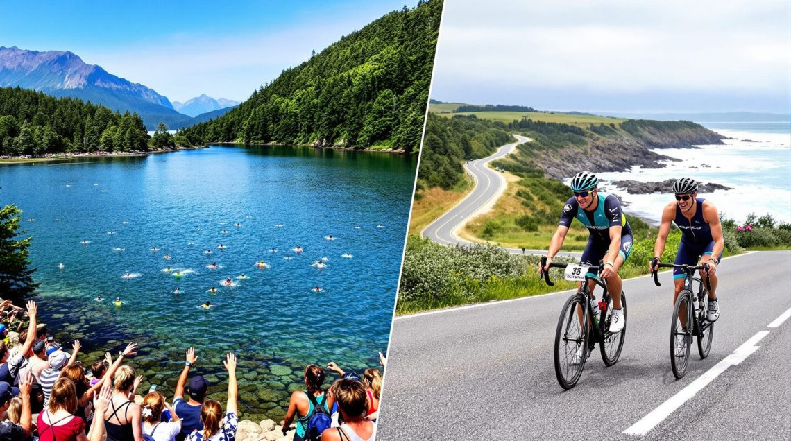 à cause d'une interdiction de baignade au lac de pont-l'évêque, le triathlon prévu sera exceptionnellement transformé en duathlon. découvrez les raisons de cette adaptation et les nouvelles modalités de l'événement.