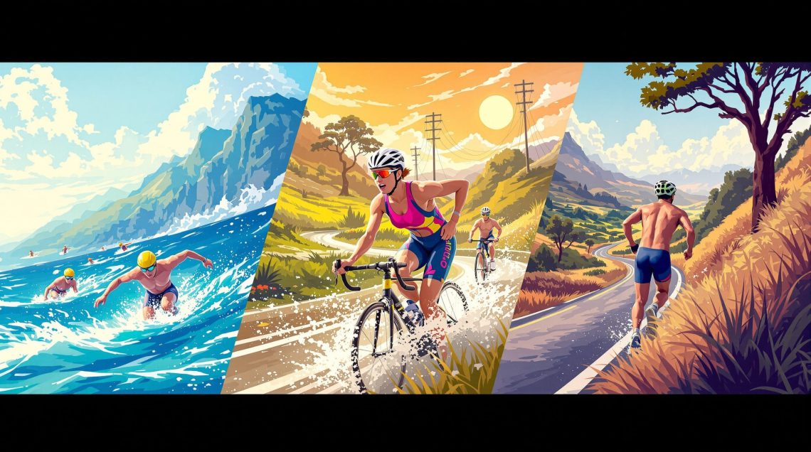 découvrez les stratégies du triathlon avec une réduction du nombre de compétitions et un objectif ambitieux de podium mondial pour la fin de saison.